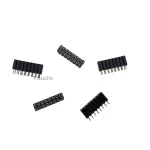 Hàng Rào Cái Đôi 2x8 16P Chân Thẳng Cao 10mm Mạ Vàng 0.8Au